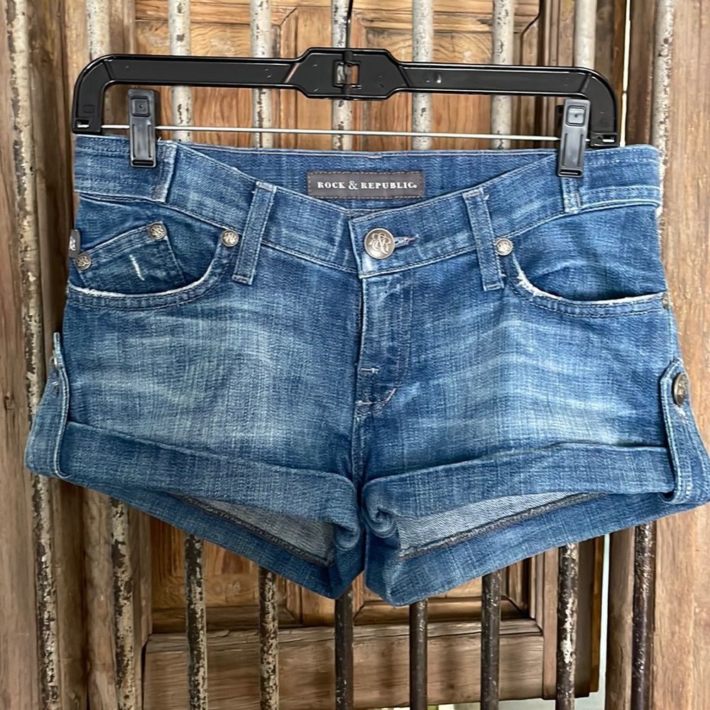 Rock and Republic Jean Shorts SZ 26